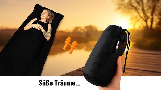 Süße Träume in deinem Hüttenschlafsack