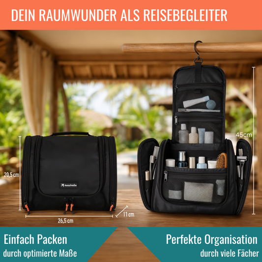 Seeschwalbe Kulturbeutel Damen & Herren zum Aufhängen