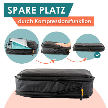 Packing Cubes mit Kompression in 6 verschiedenen Farben