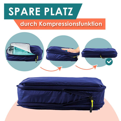 Packing Cubes mit Kompression in 6 verschiedenen Farben