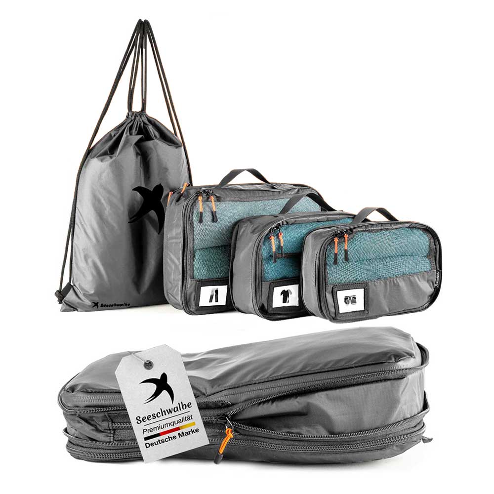 Packing Cubes mit Kompression in 6 verschiedenen Farben