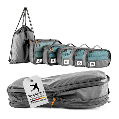 Packing Cubes mit Kompression in 6 verschiedenen Farben