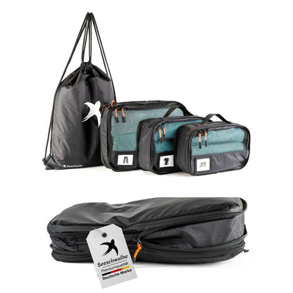 Packing Cubes mit Kompression in 6 verschiedenen Farben