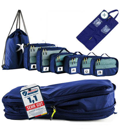 Packing Cubes mit Kompression in 6 verschiedenen Farben