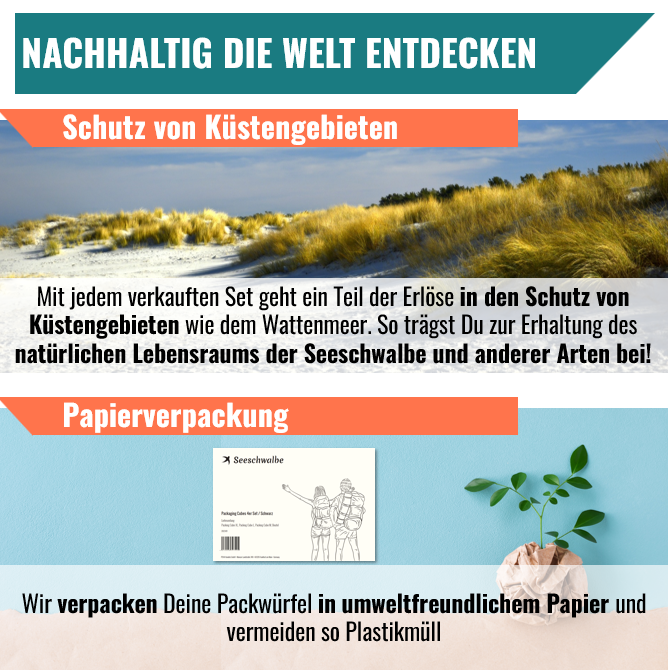 Packing Cubes mit Kompression in 6 verschiedenen Farben